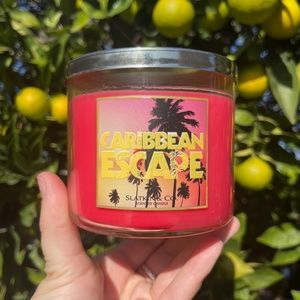 Slatkin co Caribbean Escape candle bath and body works collectible